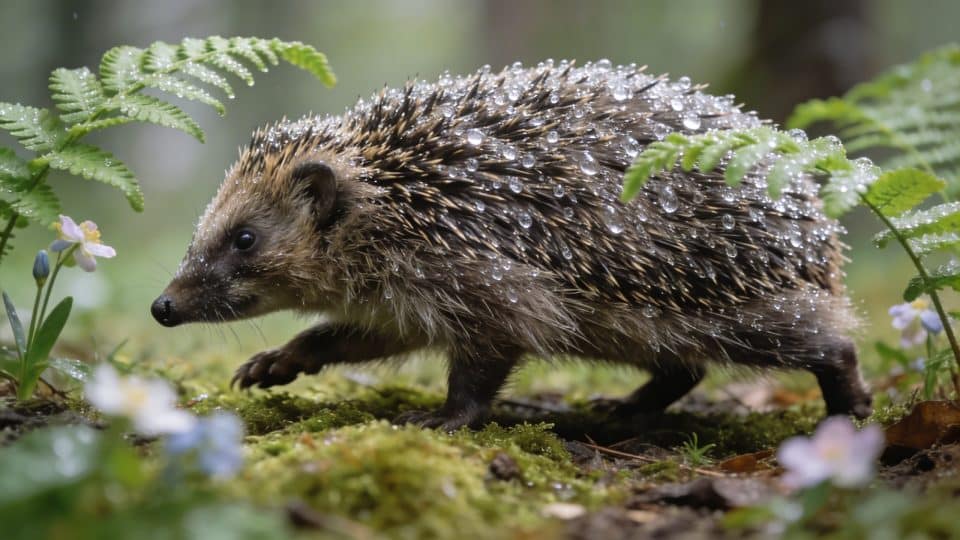 À quelle période les hérissons sortent-ils de leur hibernation au printemps ?