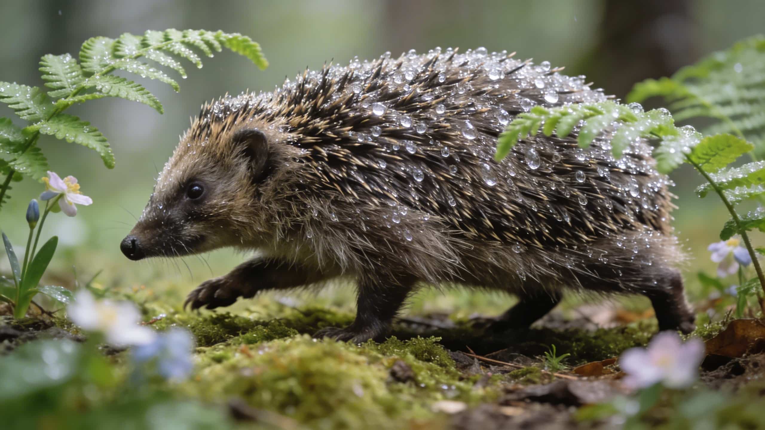 À quelle période les hérissons sortent-ils de leur hibernation au printemps ?