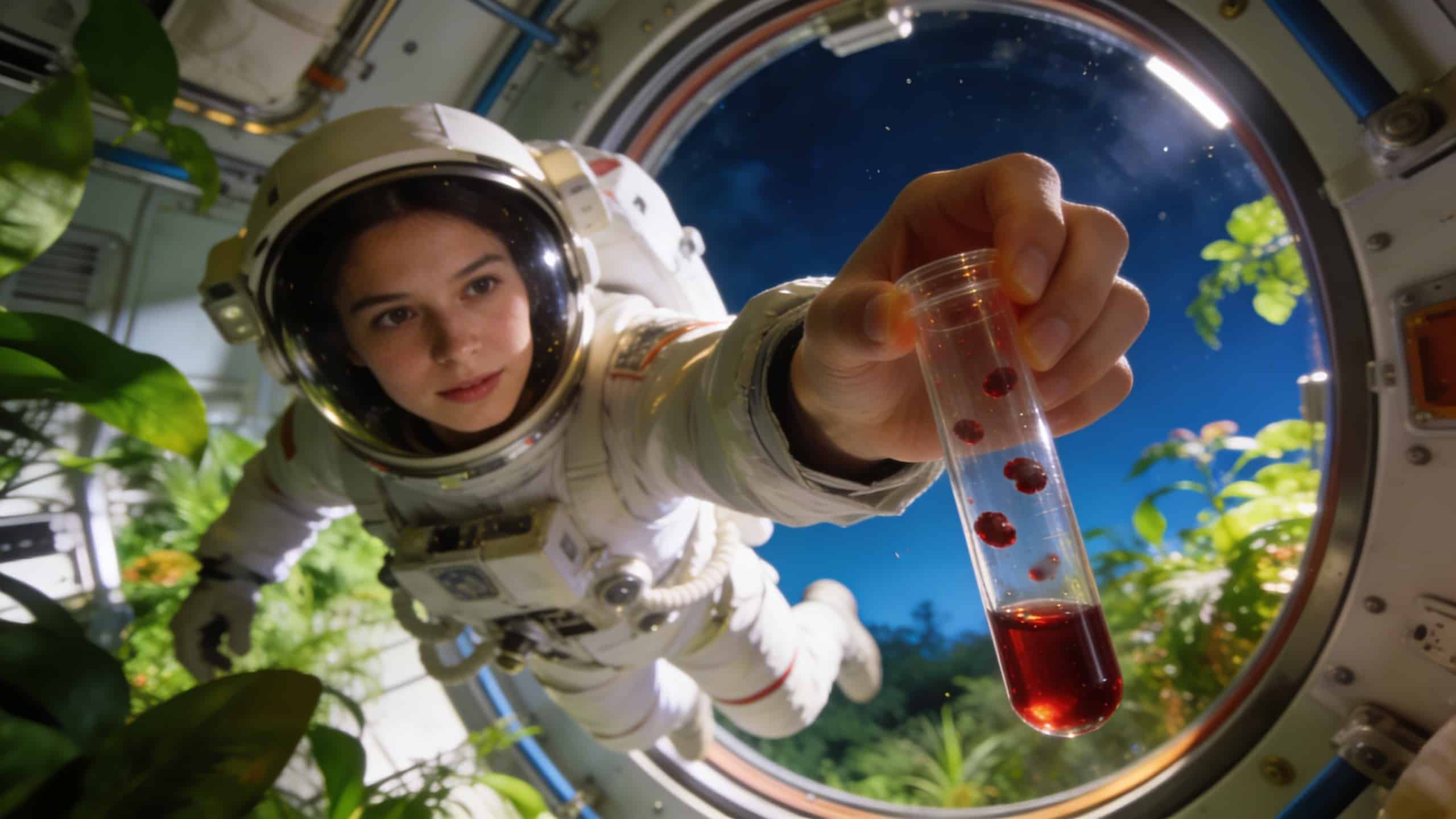 Caillots sanguins dans l'espace : ce que la microgravité fait au sang des femmes astronautes