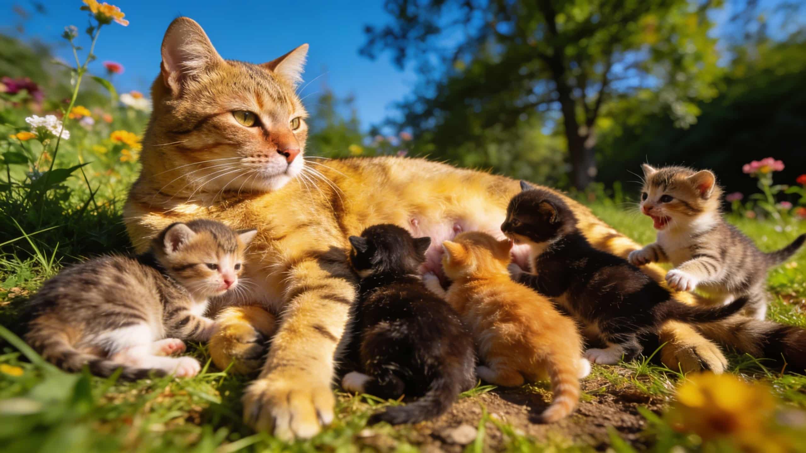 Combien de petits une chatte peut-elle avoir dans sa vie entière ?