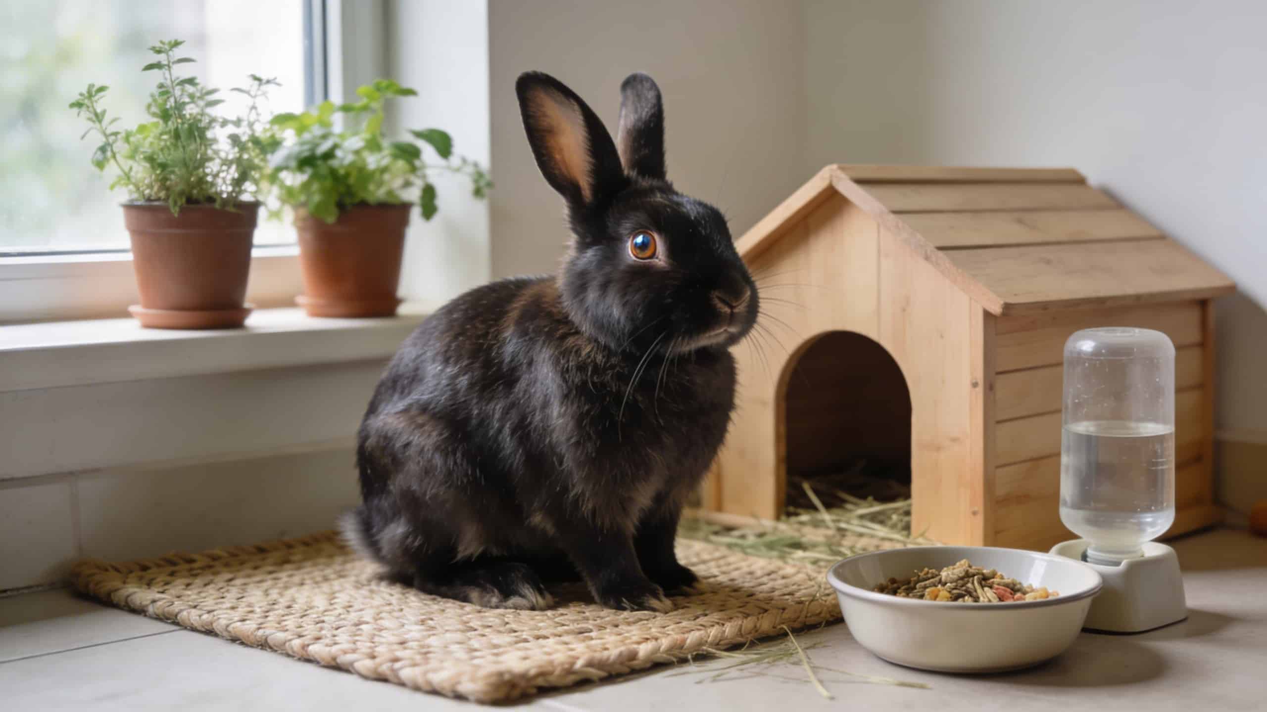 Combien de temps un lapin nain peut-il vivre en appartement si on s'en occupe bien ?