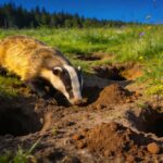 Combien de terriers différents un blaireau peut-il creuser sur son territoire au cours de sa vie ?