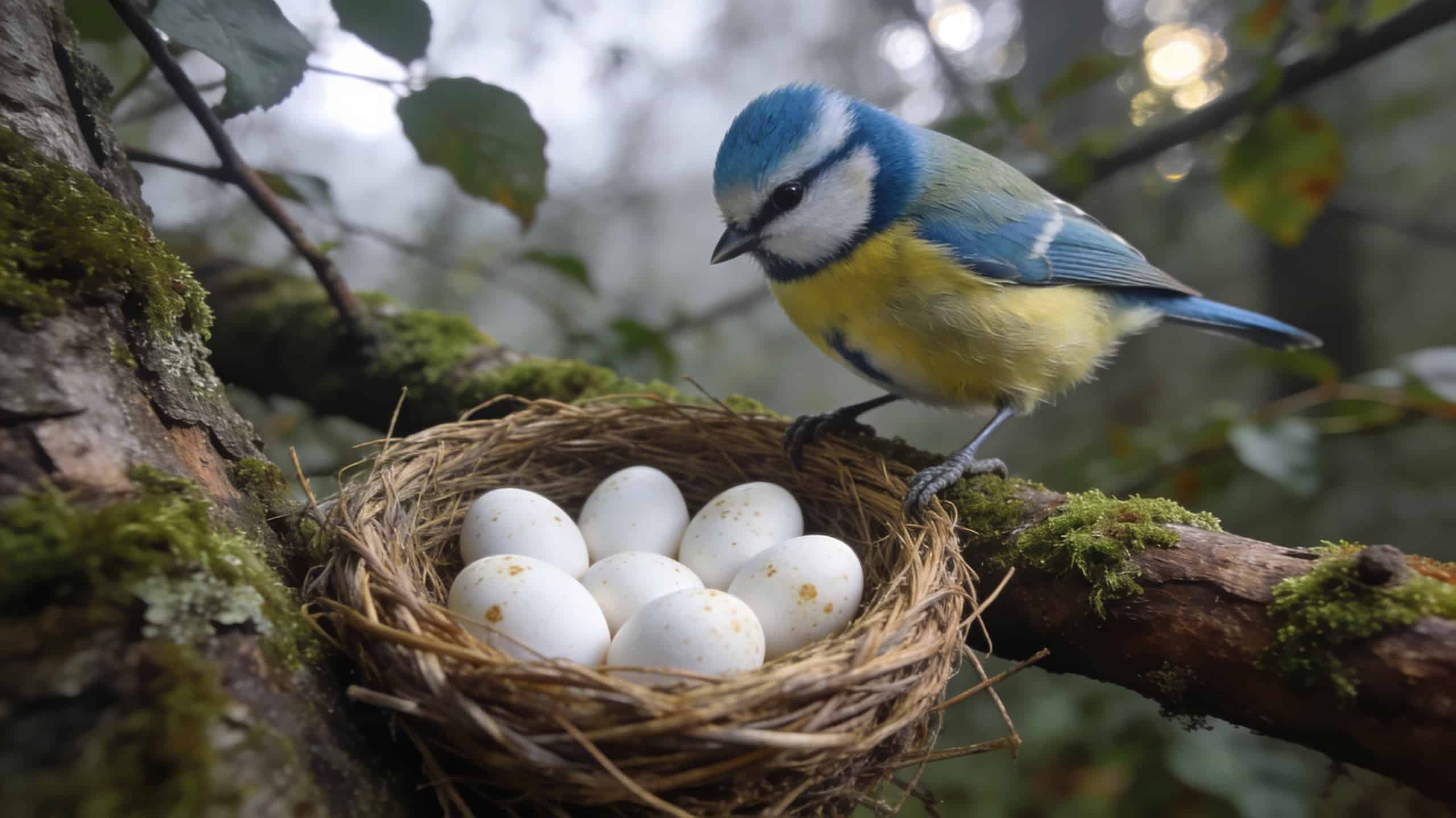 Combien d'œufs une mésange bleue peut-elle pondre en une seule saison ?