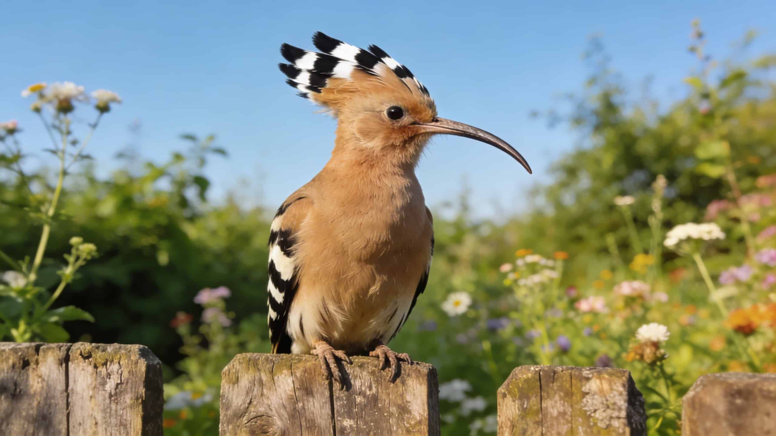 Comment attirer la huppe fasciée, l'un des oiseaux les plus rares de France, dans votre jardin