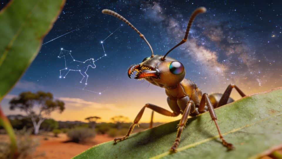Comment une fourmi australienne lit le ciel nocturne mieux que n'importe quel GPS