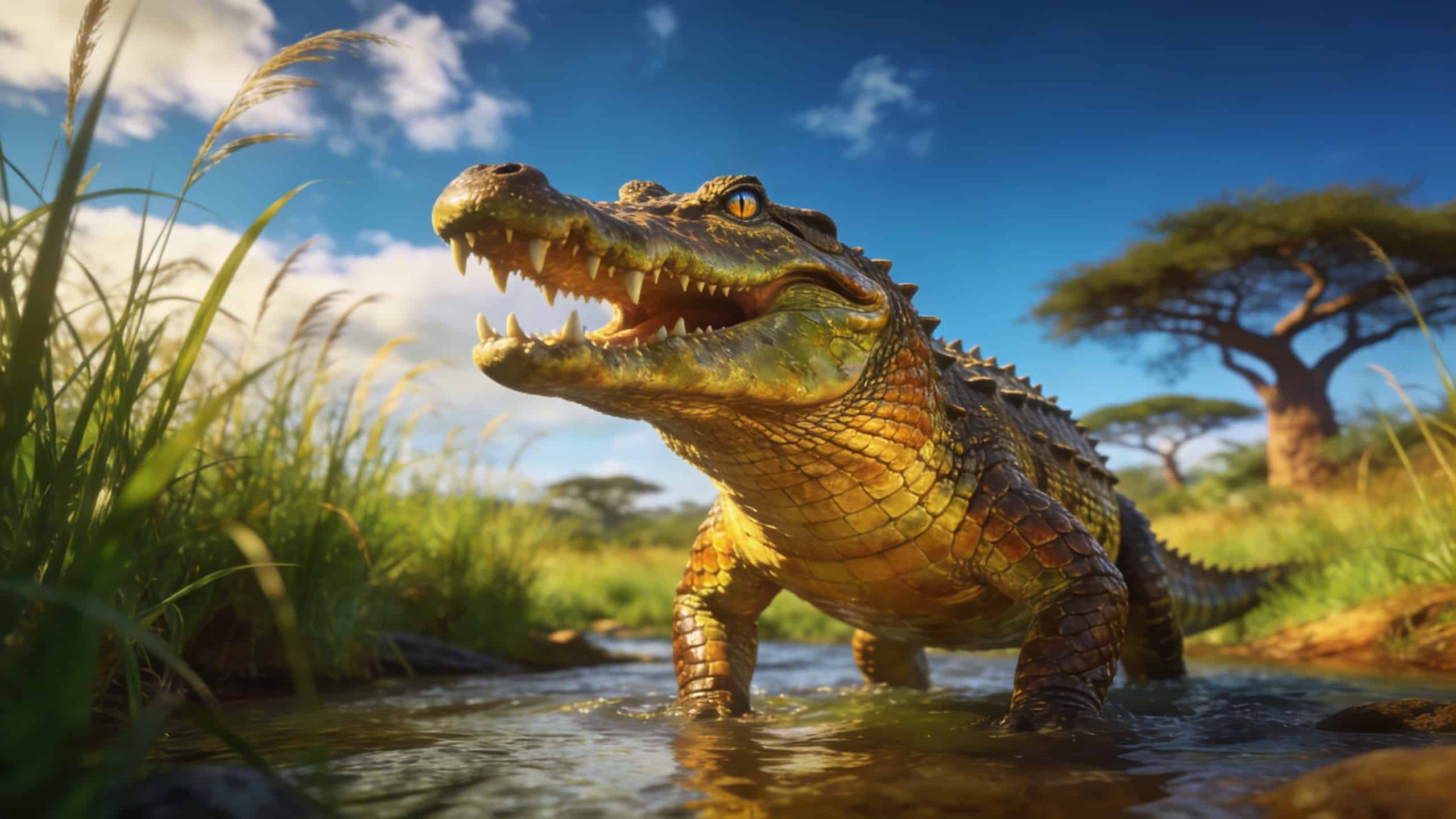 Crocodylus lucivenator : le grand prédateur qui partageait le territoire de Lucy il y a 3 millions d'années