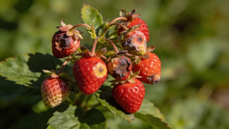Fraises qui pourrissent avant la récolte : la vraie cause vient de la plantation