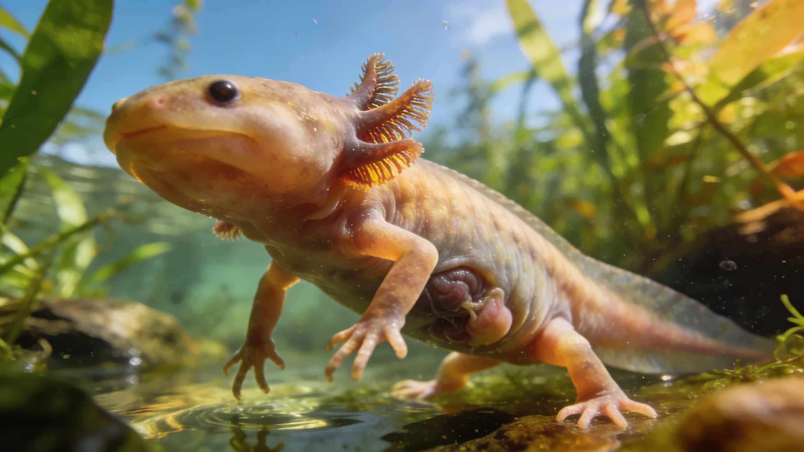 L'axolotl peut repousser ses membres, ses organes et même une partie de son cerveau : le mécanisme qui laisse les scientifiques sans voix