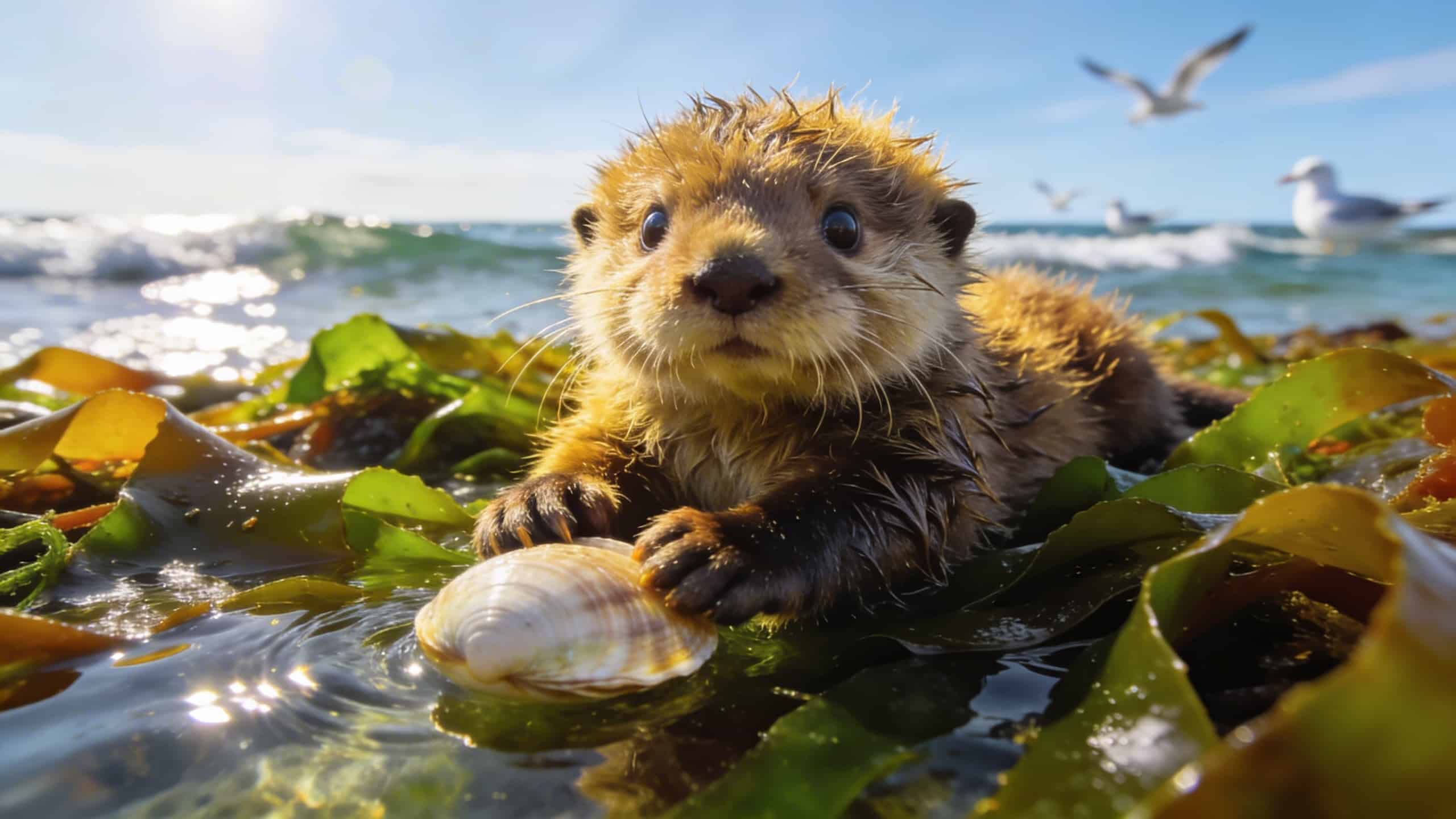 Le chiot loutre de mer : à quoi ressemblent les premières semaines de vie du bébé le plus mignon de l'océan ?