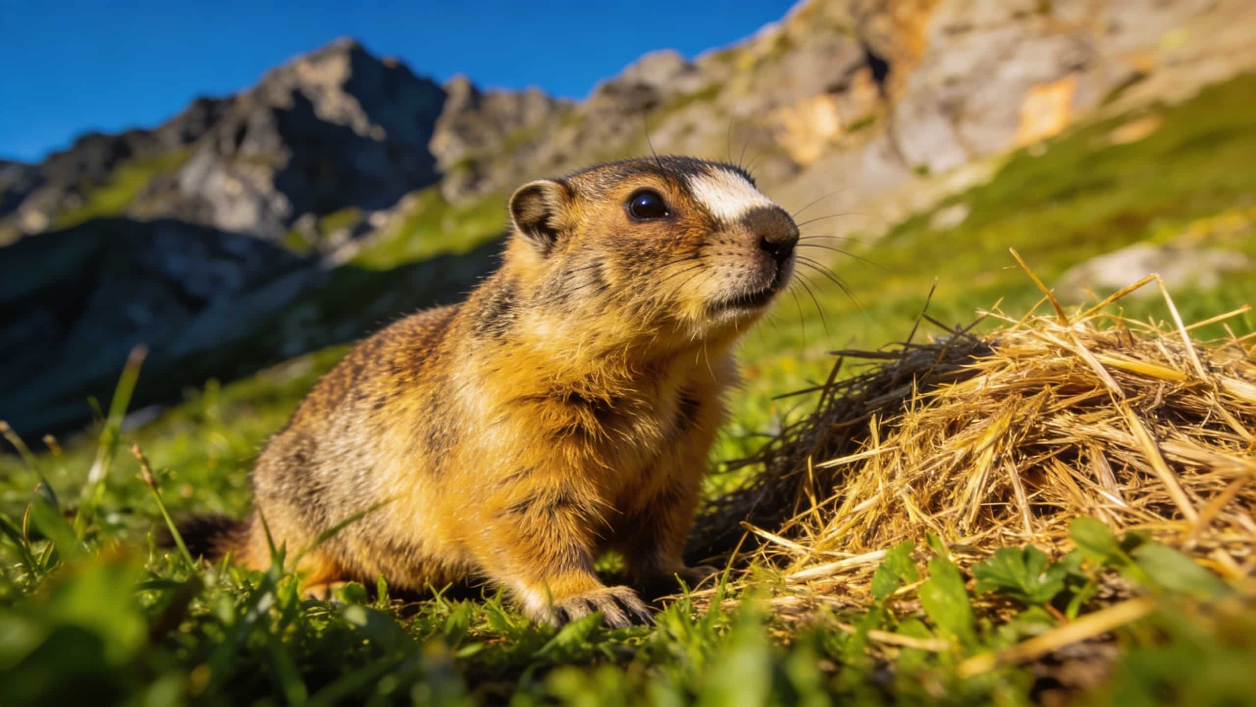 Le pika à collier : ce petit mammifère de montagne qui stocke du foin pour l'hiver comme un vrai fermier