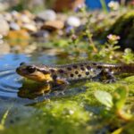 Le triton palmé : ce petit amphibien tacheté qui envahit les mares de jardin dès les premières douceurs printanières