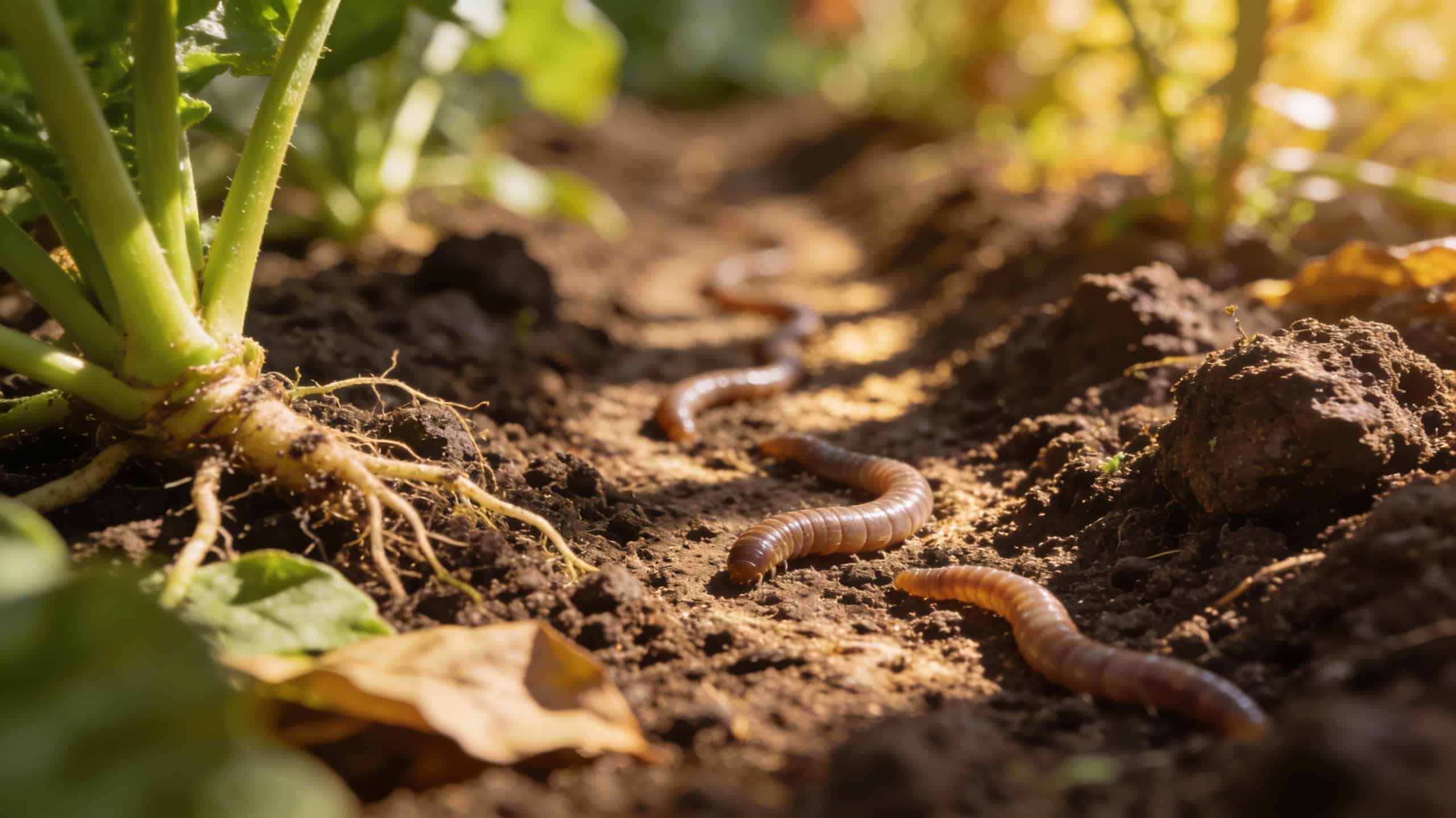 Lombrics au jardin : pourquoi leur présence est le meilleur indicateur d'un sol en bonne santé
