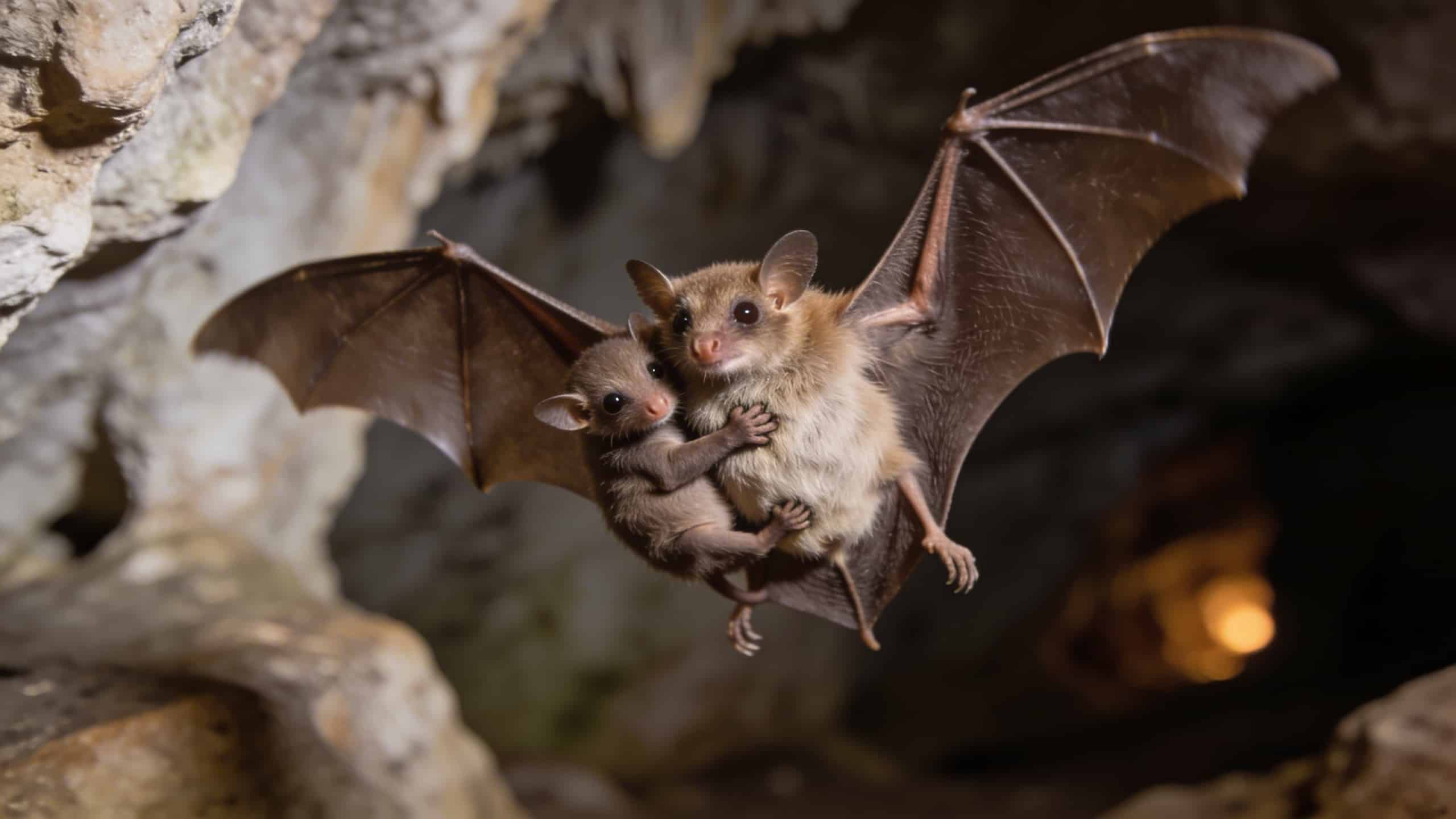 Pourquoi les bébés chauve-souris s'accrochent-ils à leur mère même en plein vol, sans jamais lâcher prise ?