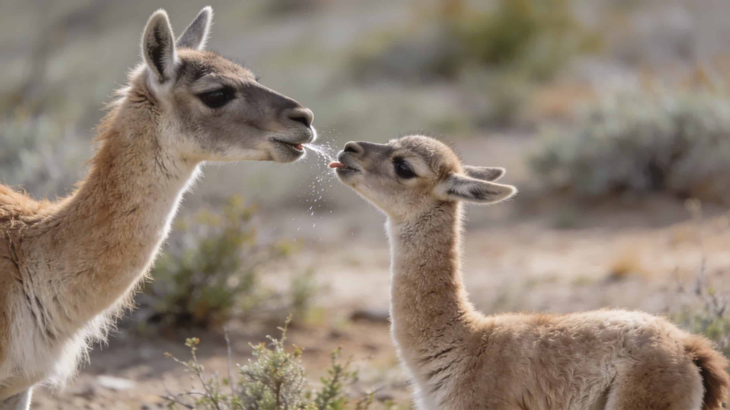Pourquoi les bébés lamas crachent-ils déjà sur leurs frères et sœurs dès leurs premières semaines de vie ?