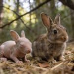 Pourquoi les bébés lapins sauvages naissent-ils sans fourrure et aveugles, alors que les lièvres viennent au monde déjà tout duveteux ?