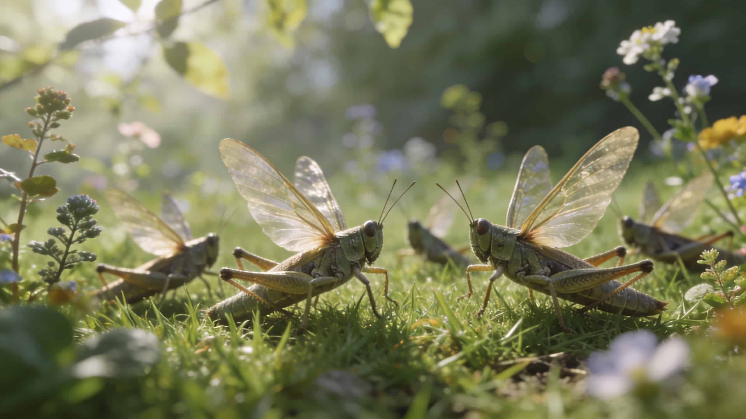 Pourquoi les grillons chantent-ils plus fort quand la température monte au printemps ?