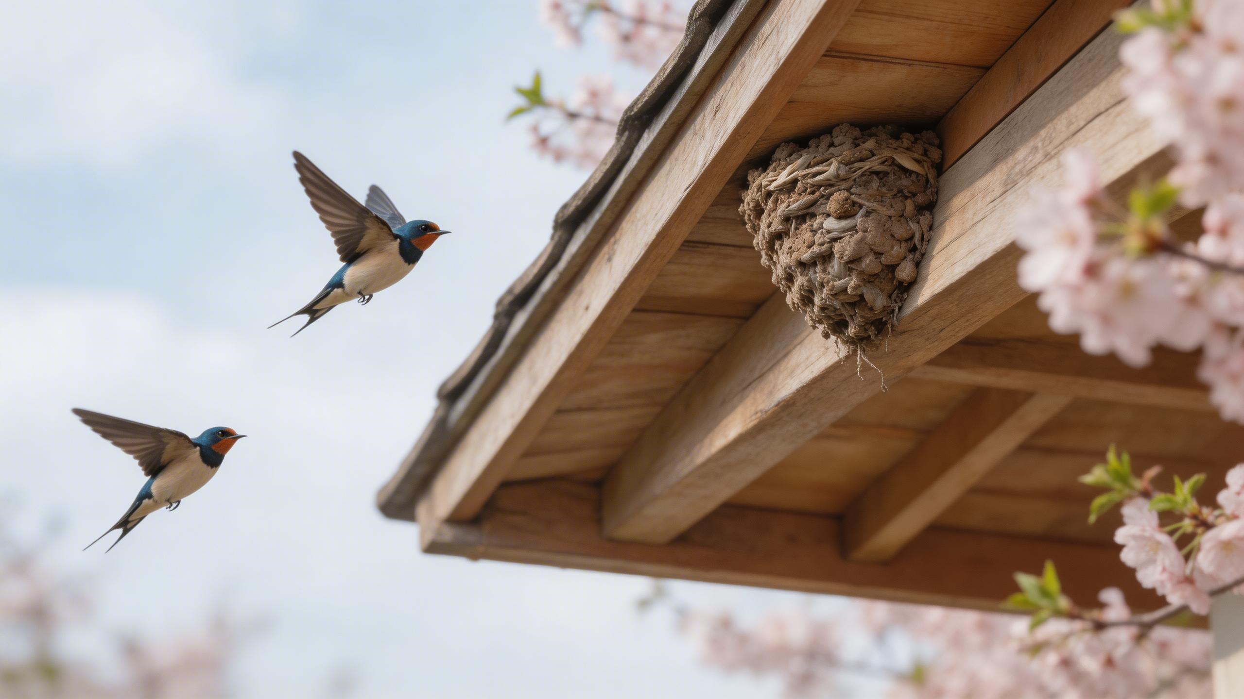 Pourquoi les hirondelles reviennent-elles toujours au même endroit chaque printemps ?
