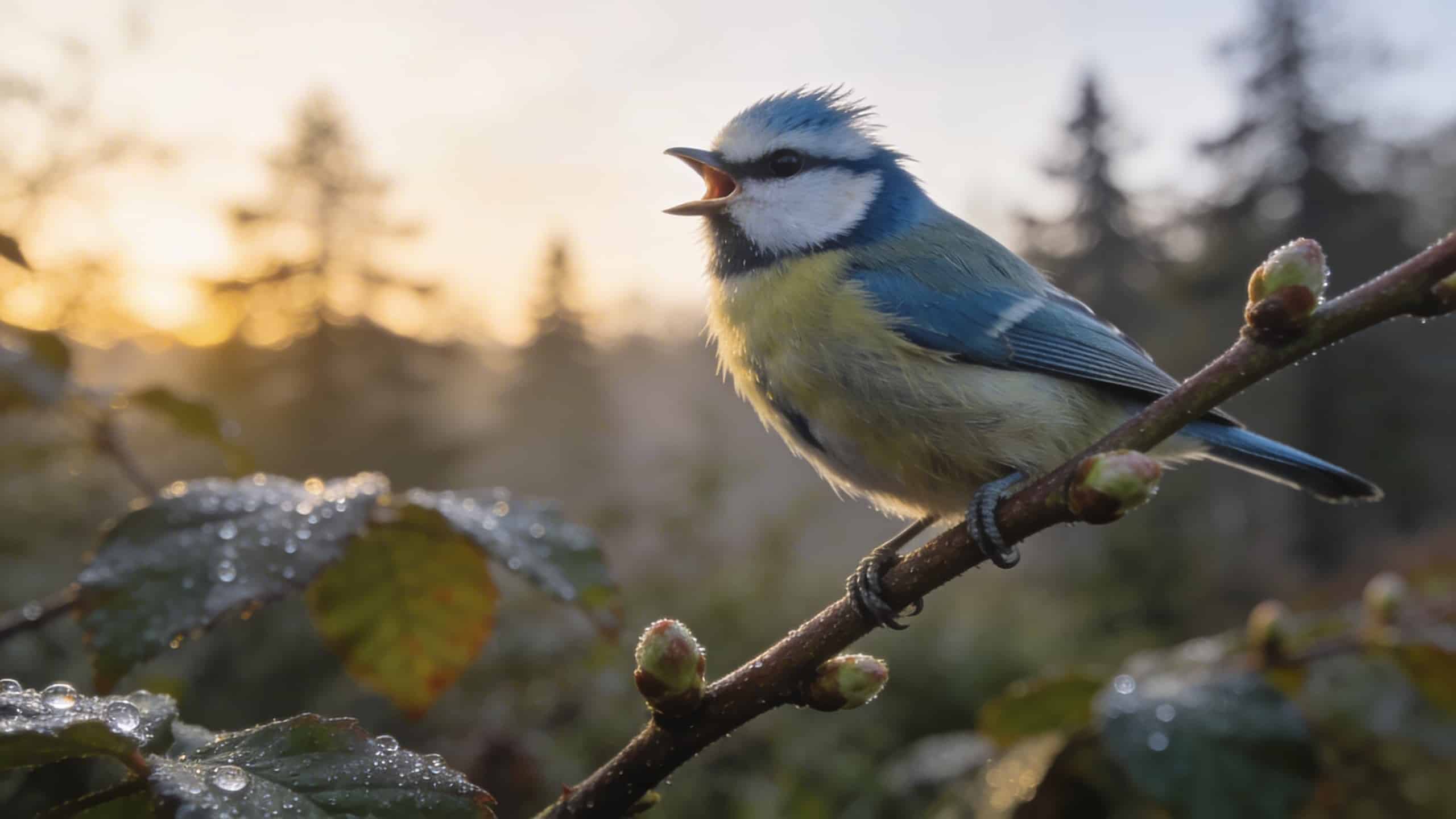 Pourquoi les jeunes gorgebleues à miroir chantent-elles sans relâche au lever du soleil dès les premiers jours de mars ?