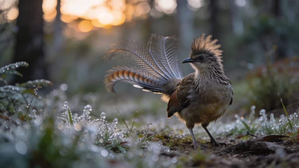 Pourquoi les jeunes tétras-lyres gonflent-ils leur plumage et paradent-ils au lever du soleil dès les premières matins de mars ?