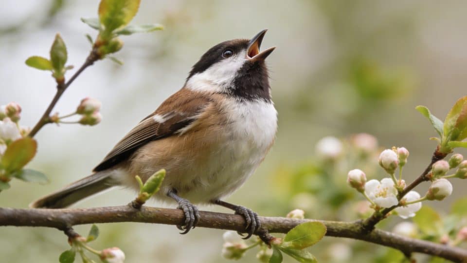 Pourquoi les mésanges charbonnières chantent-elles plus fort au printemps pour attirer un partenaire ?