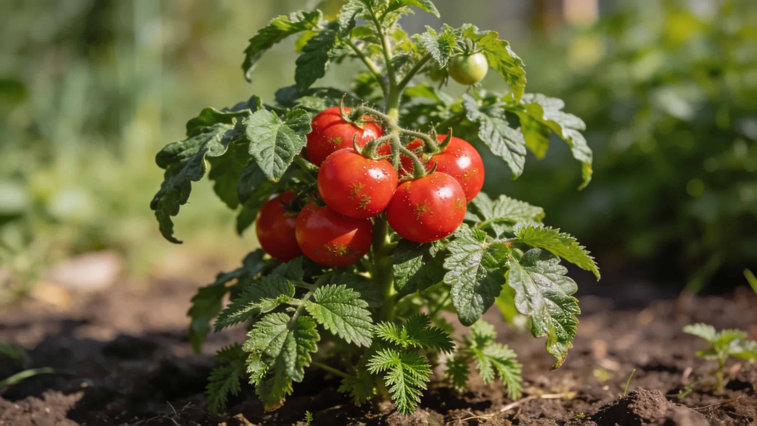 Ce que les orties diluées dans l'eau font aux plants de tomates en moins de 10 jours