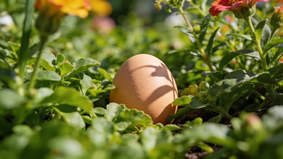 Comment cacher des œufs dans le jardin sans mettre votre chat ou chien en danger