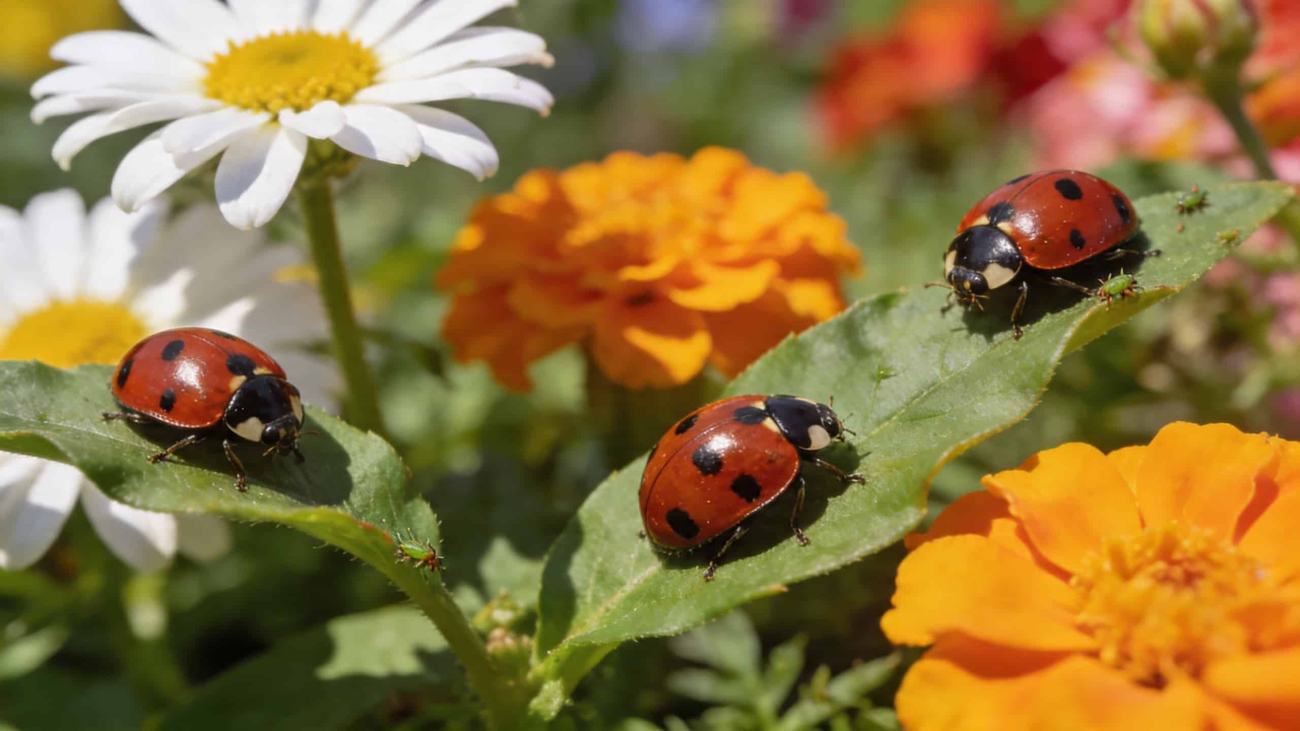 Comment transformer votre jardin en paradis pour coccinelles et dire adieu aux pucerons