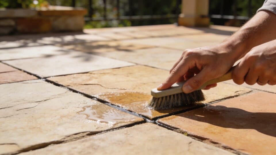 J'ai nettoyé les joints de ma terrasse en 30 minutes chrono, sans aucun produit chimique