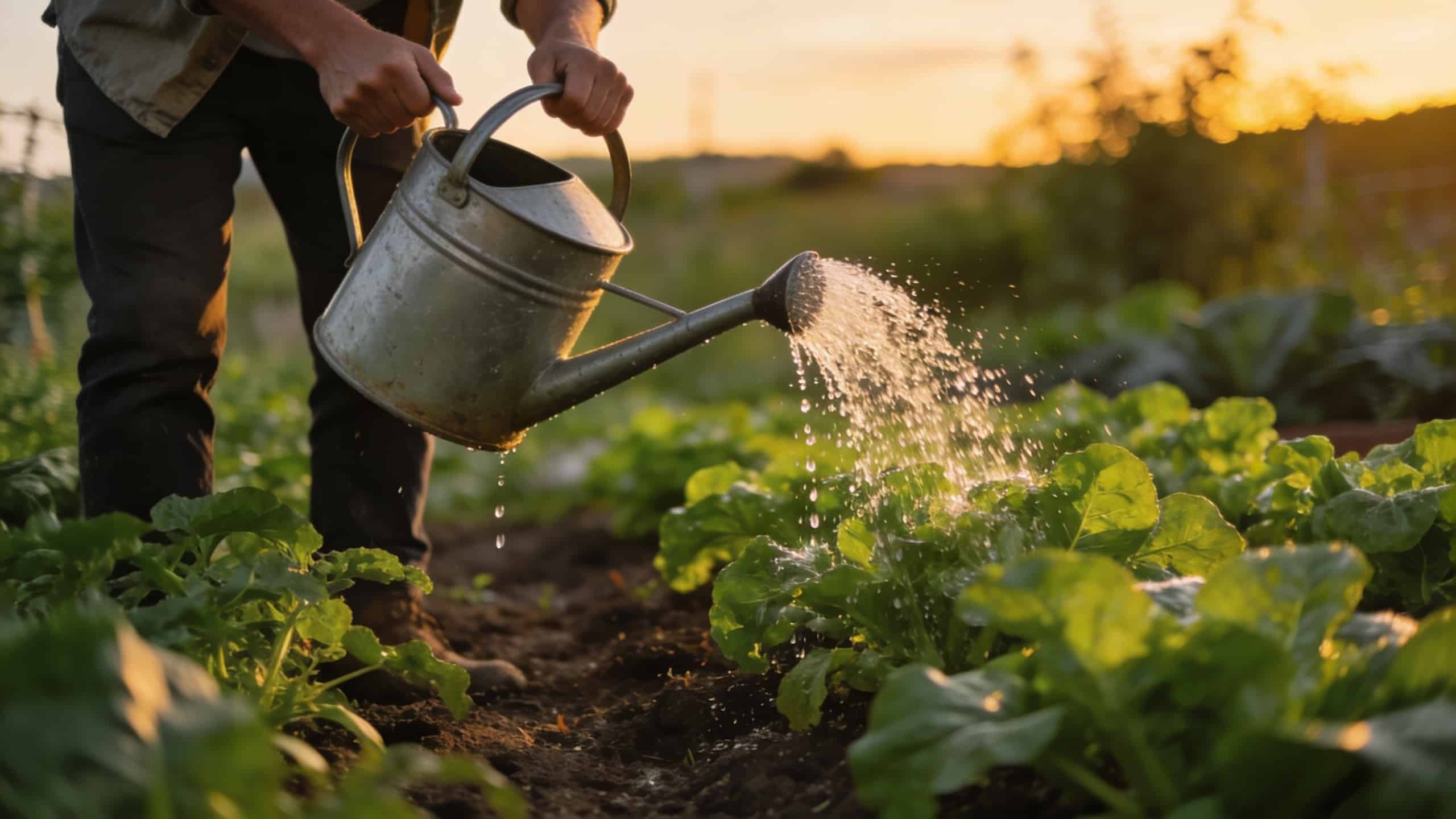 J'arrosais mon potager tous les soirs « pour bien faire » : un maraîcher bio m'a ouvert les yeux sur ce qui se passe vraiment sous terre