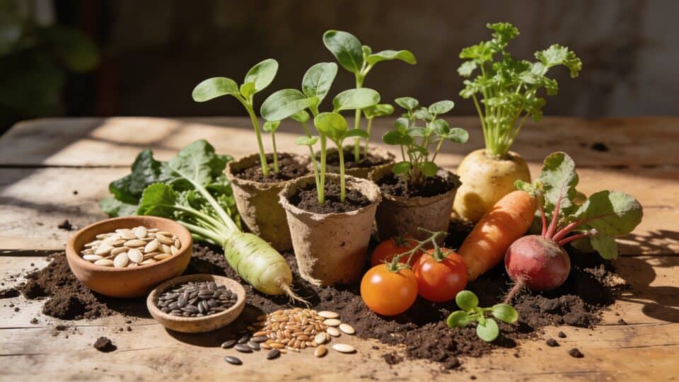 Les légumes qu'on peut encore semer en mars pour ne pas rater la saison