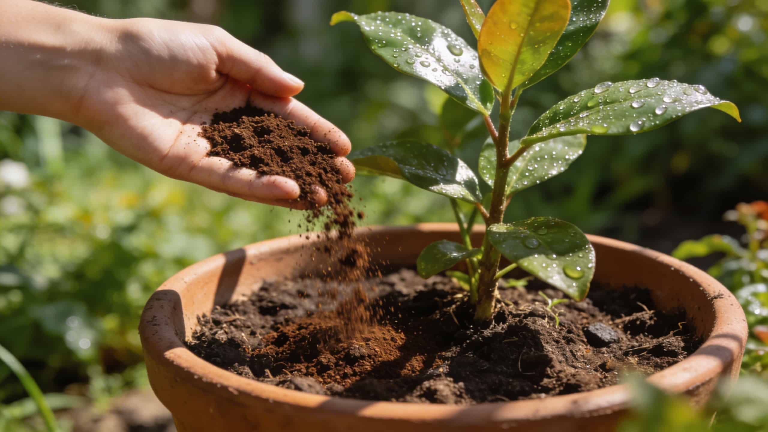 Marc de café au jardin : ce geste que personne ne fait et qui change tout pour les plantes