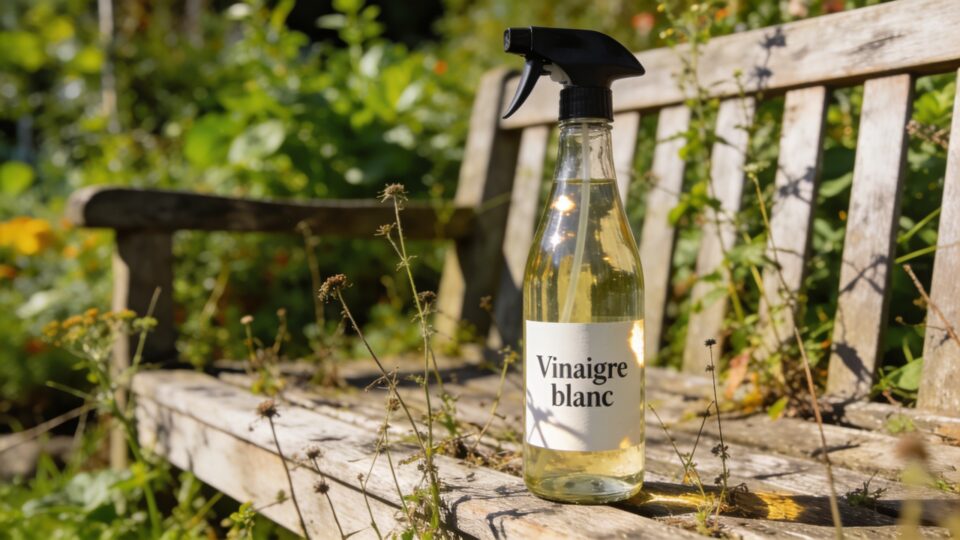 Vinaigre blanc au jardin : ce que personne ne vous dit avant de l'utiliser comme désherbant