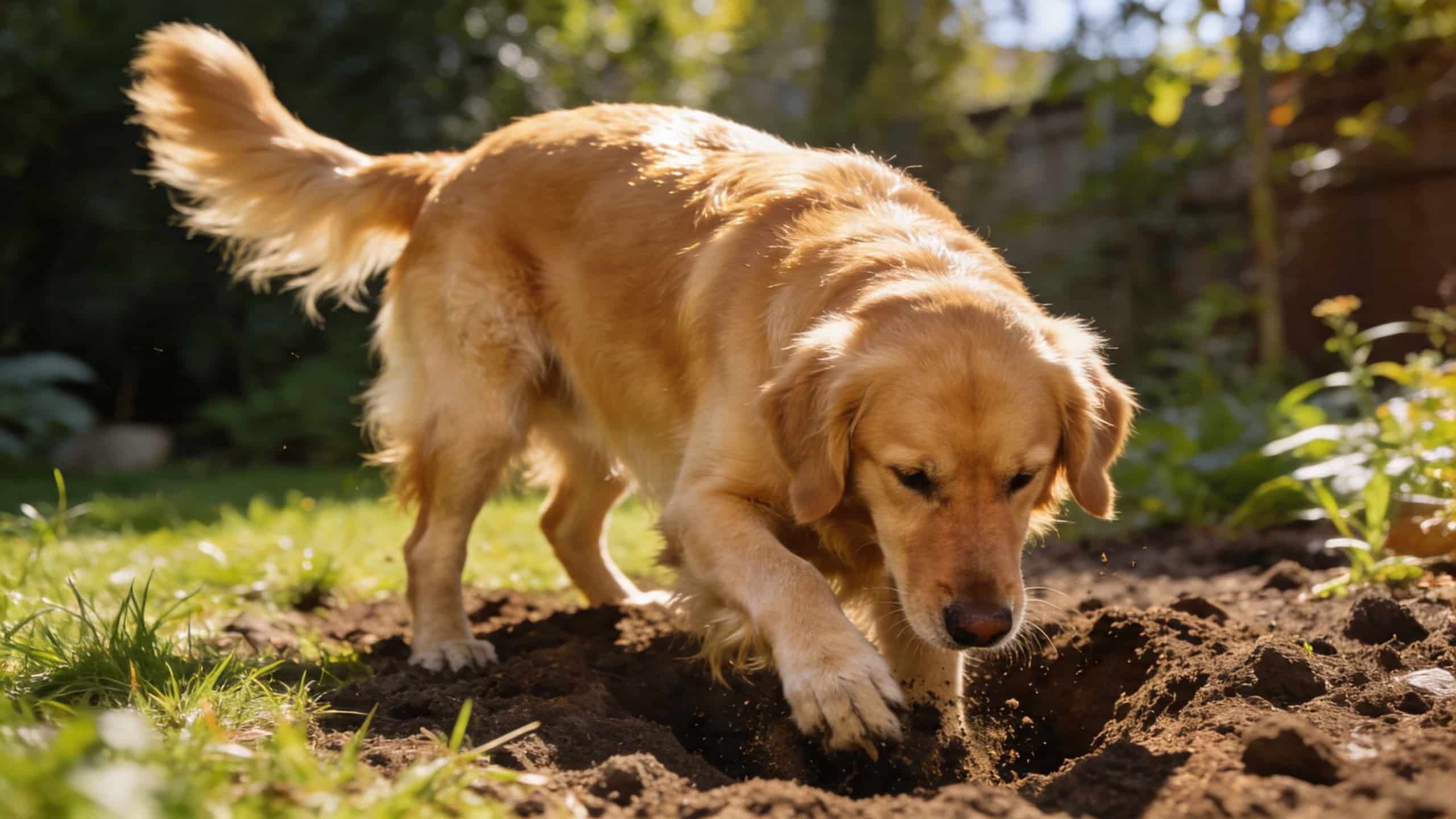 Votre chien creuse sans arrêt dans le jardin ? Ce n'est pas de l'ennui, voici ce qu'il essaie vraiment de vous dire