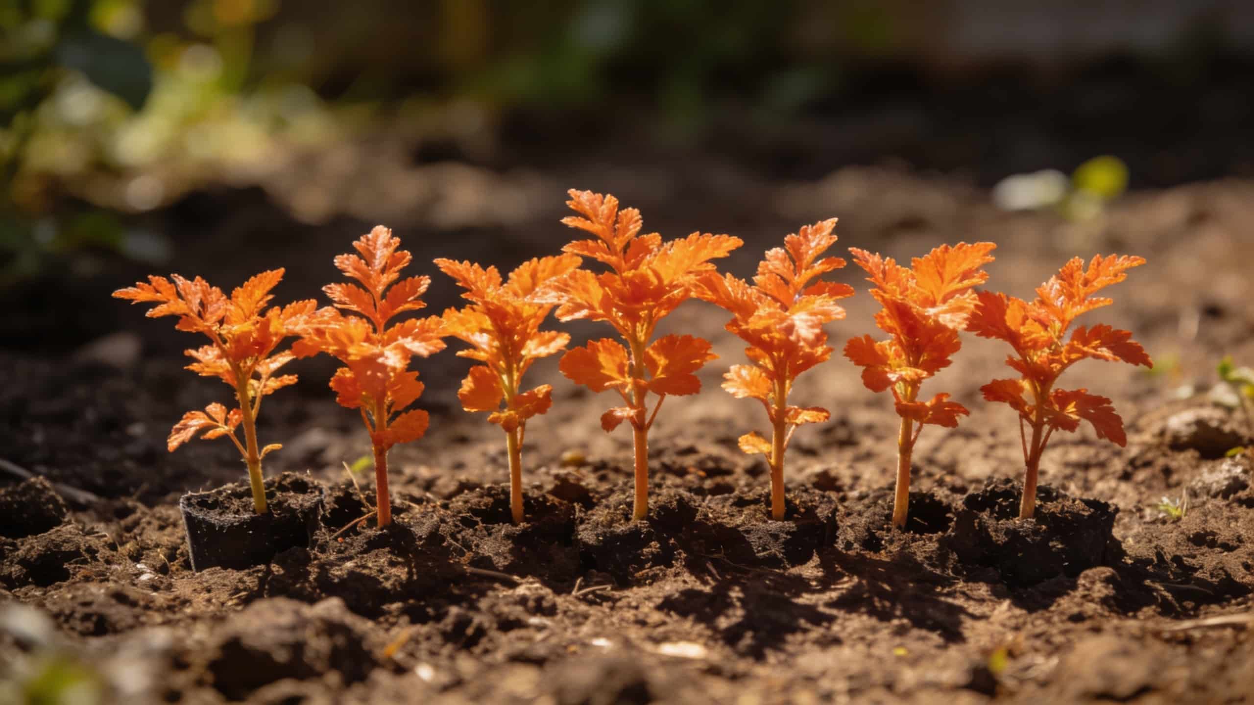 7 plantes oranges à planter en mai pour un jardin différent du voisin