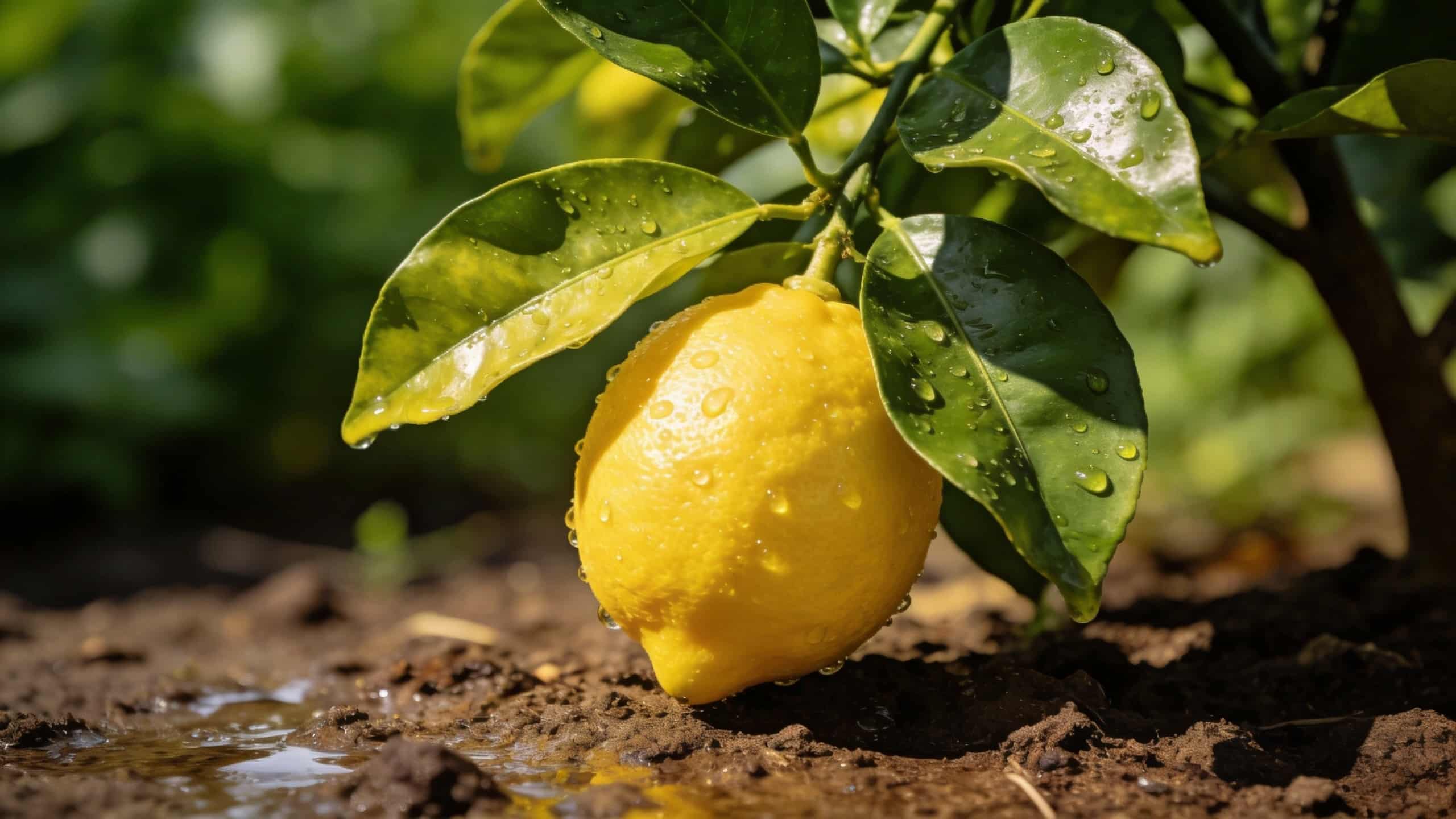 Avant d'arroser votre citronnier, faites ce que font les pros 24 h avant : vos agrumes vous remercieront