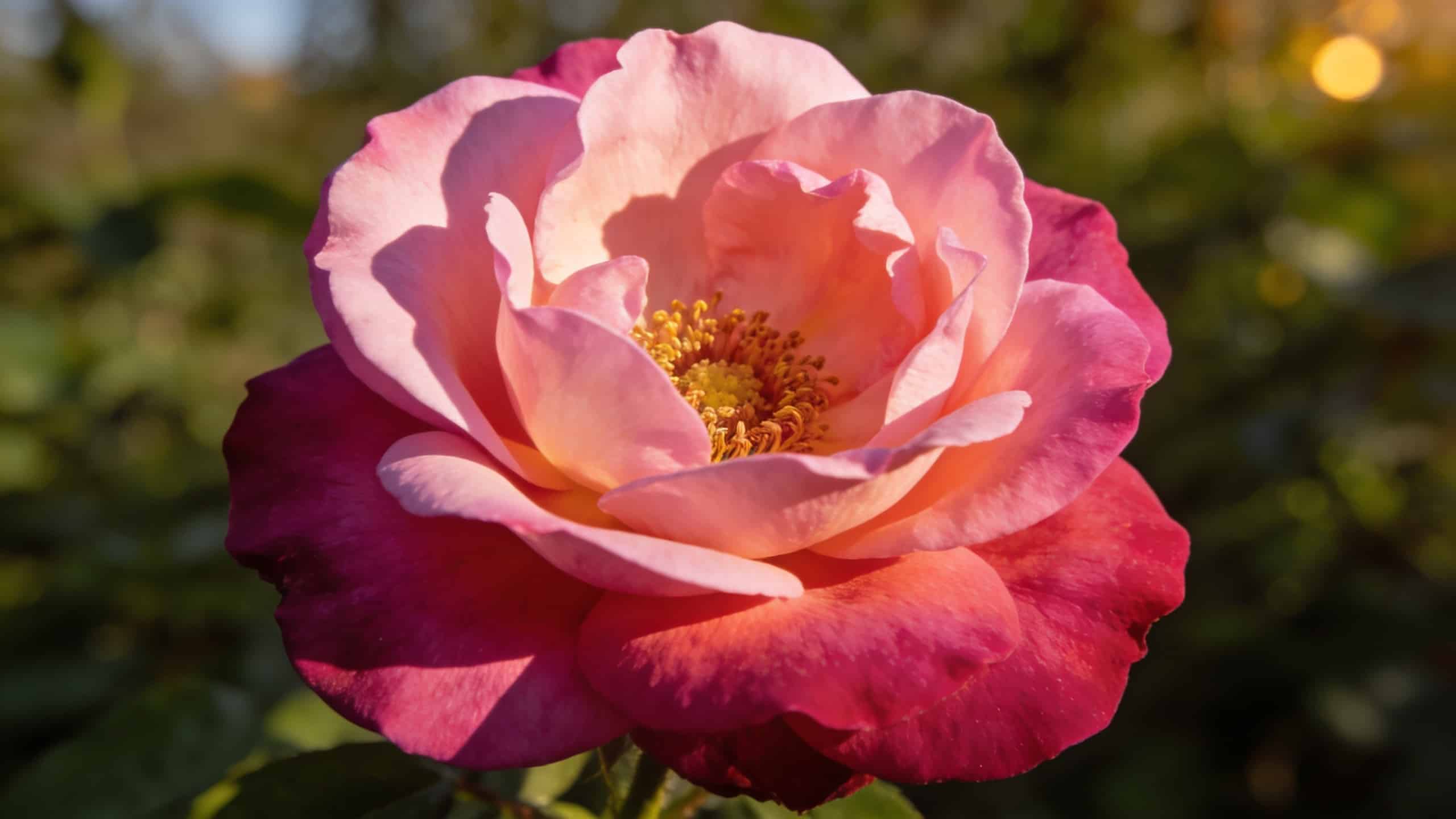 Cette fleur change de couleur dans la journée et personne ne sait l'expliquer