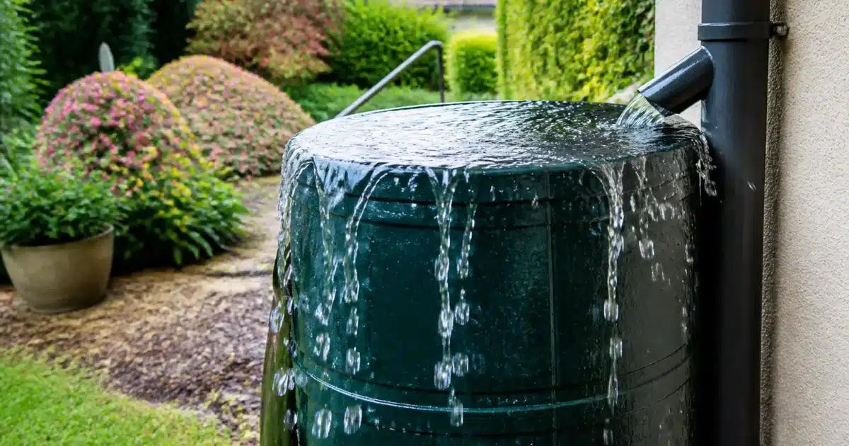 Votre récupérateur d'eau déborde chez le voisin, voici la règle que beaucoup ignorent et qui évite l'amende